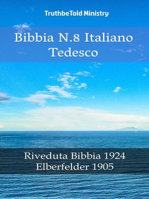 cover image of Bibbia N.8 Italiano Tedesco